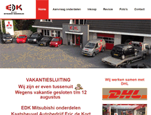 Tablet Screenshot of mitsubishionderdelen.nl